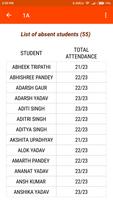 Student Attendance capture d'écran 2