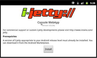 i-Jetty Console Installer capture d'écran 1