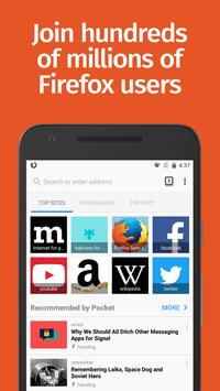 Firefox Browser fast & private poster