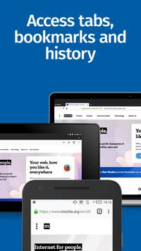 Firefox Browser fast & private apk screenshot