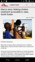 MSF International News captura de pantalla 1