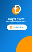 DogeFaucet: Free Dogecoin Affiche