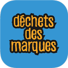 آیکون‌ Déchets des marques