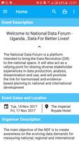 National Data Forum Affiche