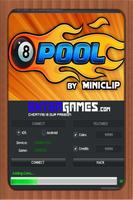 Guide for 8 ball pool Hack Affiche