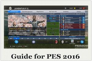 Guide for PES 2016 Soccer capture d'écran 1