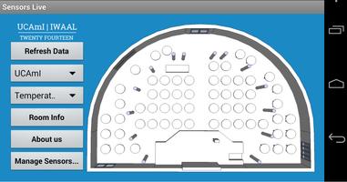 SensorsLive - UCAmI/IWAAL Ekran Görüntüsü 3