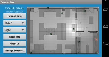 SensorsLive - UCAmI/IWAAL Ekran Görüntüsü 1