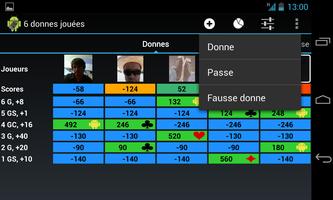 TarotDroid Compteur de points capture d'écran 1