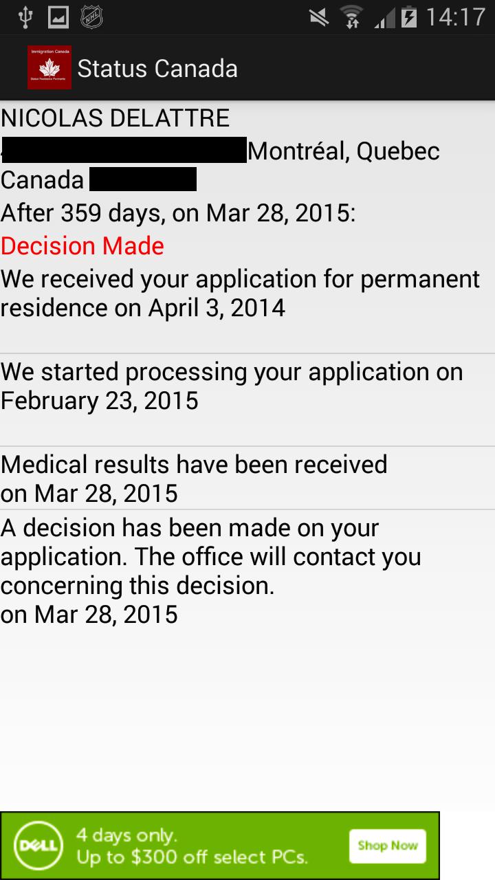 Check Permanent Residence@CIC for Android - APK Download