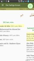 Vergleiche Koran Übersetzungen screenshot 2