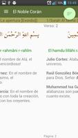 Compare traducciones del Corán capture d'écran 2