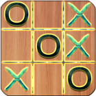 Tic Tac Toe Free Funny Glow icon