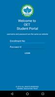 OET Student Portal plakat