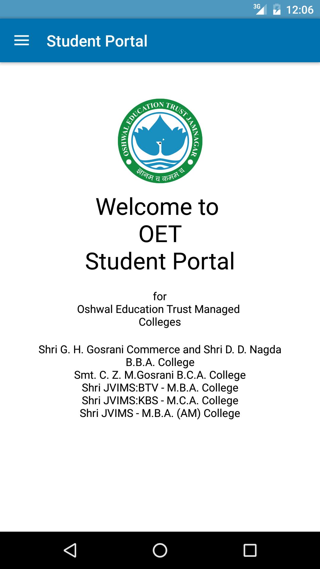 Student portal