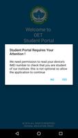 OET Student Portal imagem de tela 2