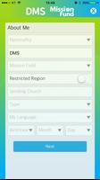 DMS MissionFund capture d'écran 2