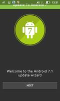 Update To Android 7 ภาพหน้าจอ 1