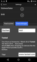 RSS-Atom-Newsfeed Reader screenshot 2