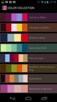 Color Collection, palettes Affiche