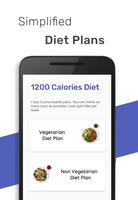 برنامه‌نما 1200 Calorie Weight Loss Diet  عکس از صفحه