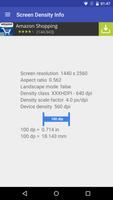 Screen density info Affiche