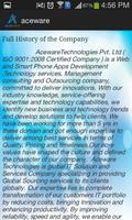 Aceware Technologies Pvt.Ltd capture d'écran 1