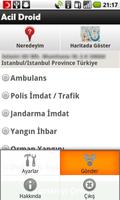 Acil Droid capture d'écran 1