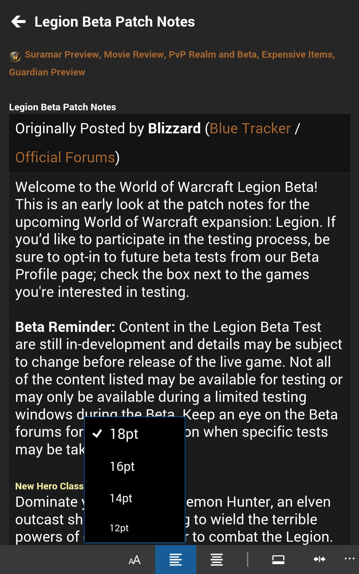 MMO-Champion News Feed for - APK