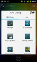 برنامه‌نما ADW.Launcher One عکس از صفحه