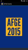 AFGE Events ポスター