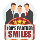 100% Partner Smiles Zeichen