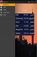 Heures de prieres: Qibla,Adhan screenshot 2