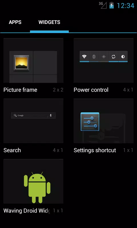 Waving Droid Widget APK