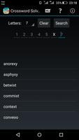 Crossword solver โปสเตอร์