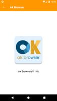 Ak Browser captura de pantalla 3