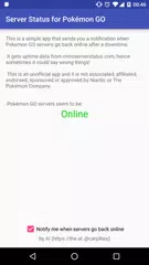 Server Status for Pokemon GO APK download