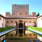 Alhambra of Granada icon