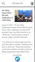 61st ALPA Air Safety Forum capture d'écran 3