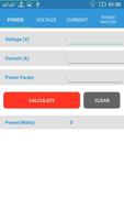 Electrical Calculator تصوير الشاشة 1