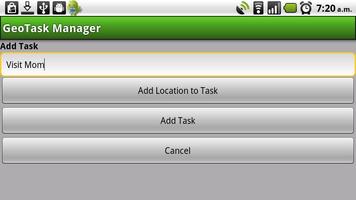 GeoTask Manager screenshot 1