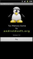 Tux Memory Game Affiche