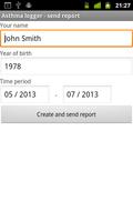 Asthma Logger screenshot 2