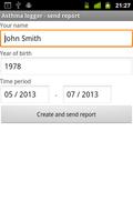 Asthma Logger تصوير الشاشة 2