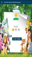 Kids Fun Animal Matching Game Cartaz