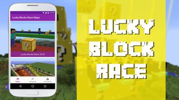 Lucky Block Race Maps for Pocket Edition الملصق