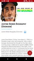 Justine Bieber Songs Discography Screenshot 2