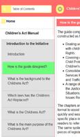 Child Act Manual Cartaz