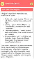 Child Act Manual screenshot 1