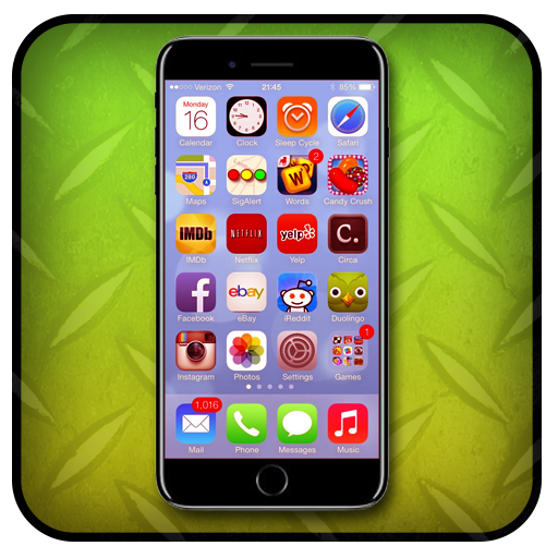 New Launcher Theme for iphone 7